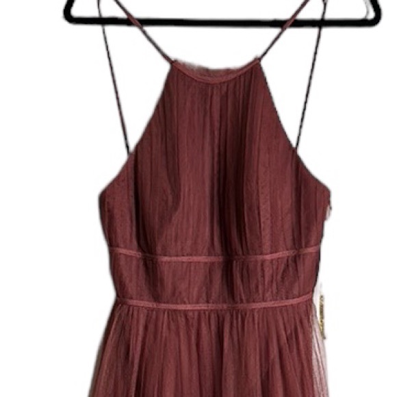 Jenny yoo collection dusty pink maxi dress size 4 - Picture 10 of 11